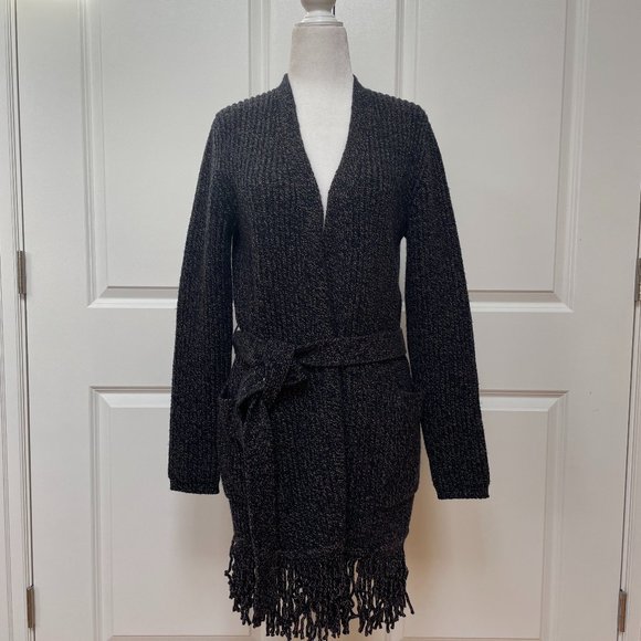 Cardigan With Fringes In Wool And Cashmere from MaxMara - Picture 5 of 12